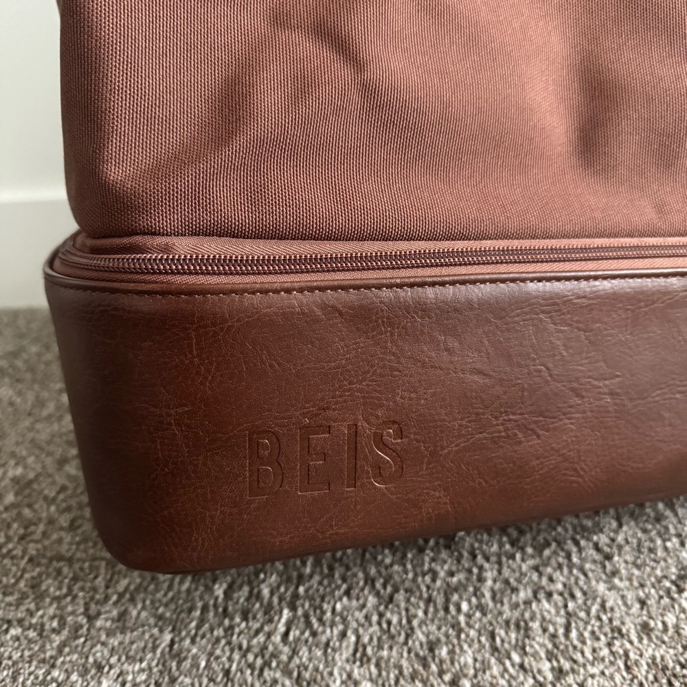 BEIS Mini Weekender in Maple - Picture 2 of 10